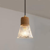 Simple Chandeliers Glass Pendant Light-TI00404-Veeddydropshipping